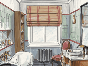 «Скетчинг для дизайнеров интерьера» от SkillBox